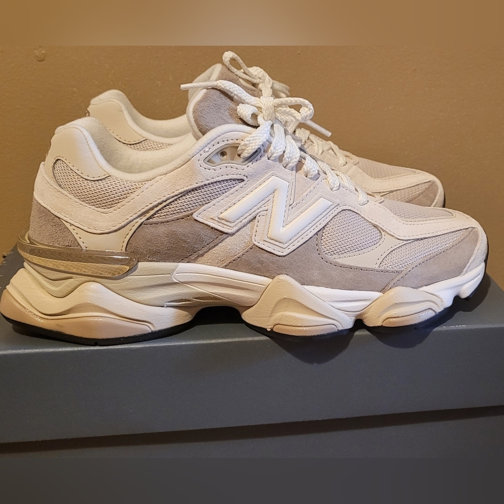 New Balance 9060 U9060JBC Oatmeal White Sneakers – Women’s 9